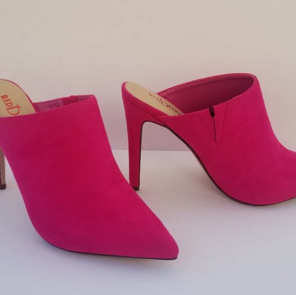 Women's Hot Pink Mule - Picture 4 of 4